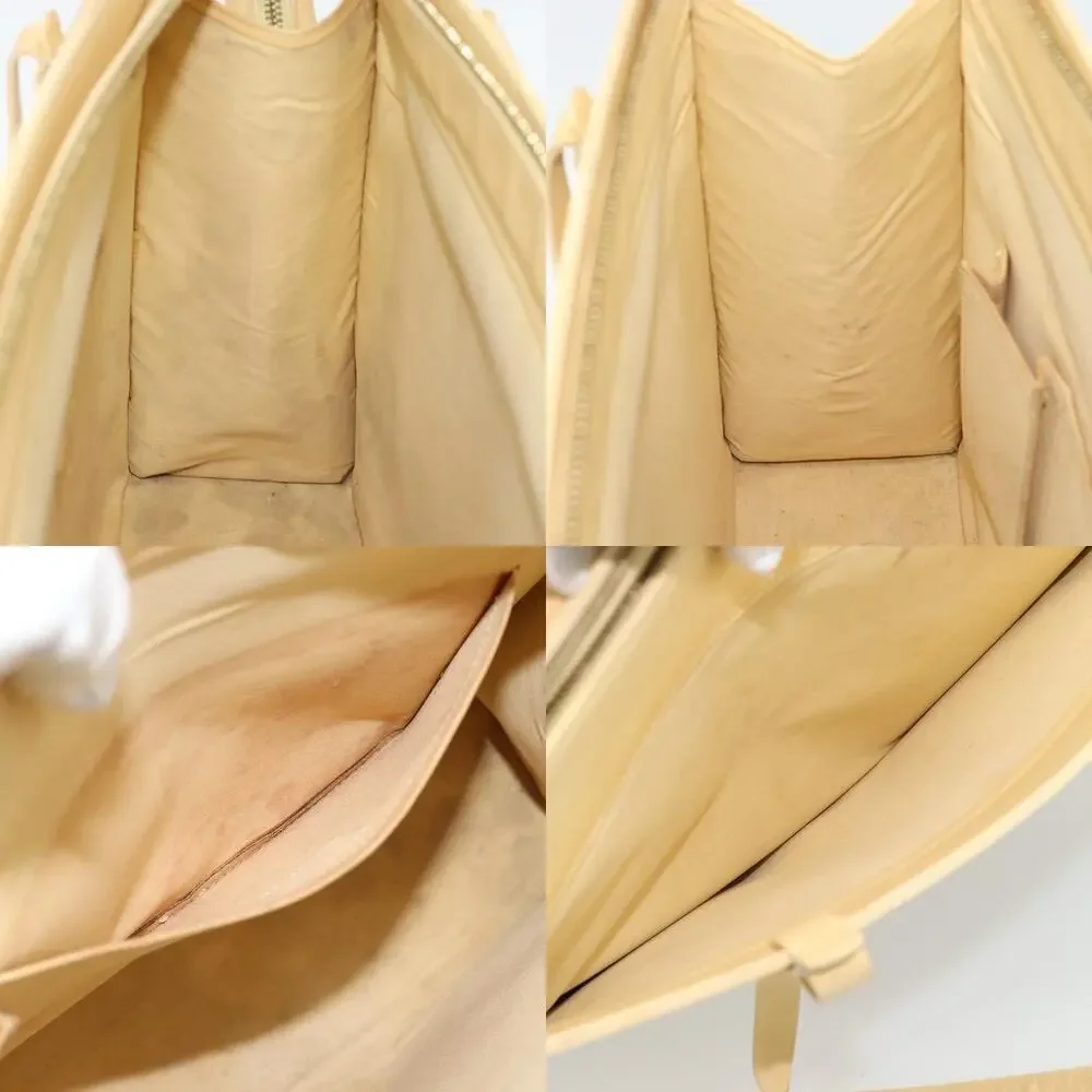 Louis Vuitton Epi Croisette GM Tote Bag White
